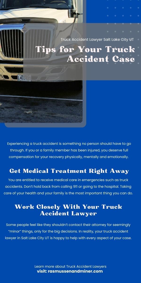 truck accident infographic